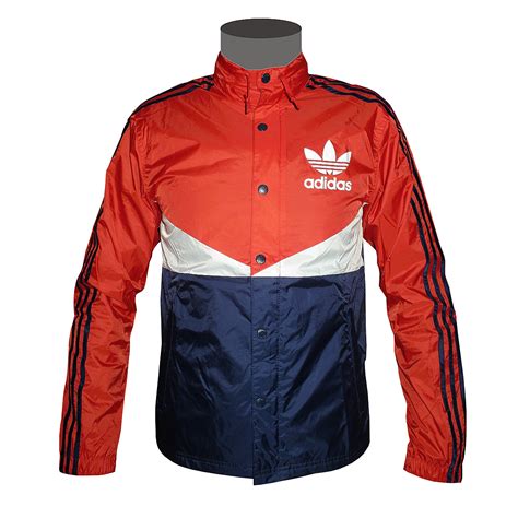 adidas windbreaker blau rot|blue windbreakers adidas.